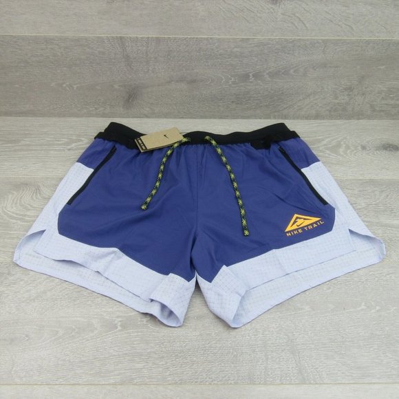 Nike Flex Stride Trail Running Shorts Mens Size XL Purple Multi NEW - Picture 2 of 12